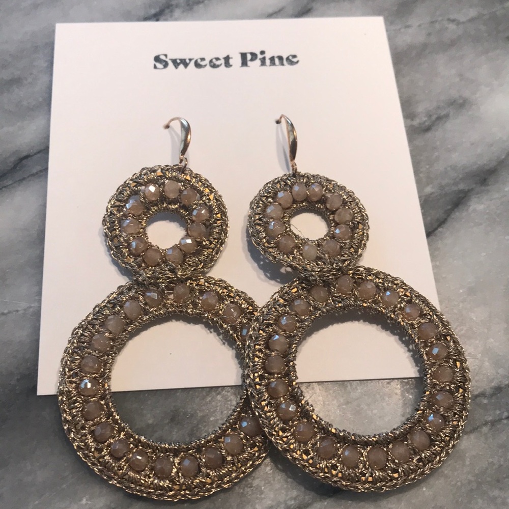 Boho fun large party earrings